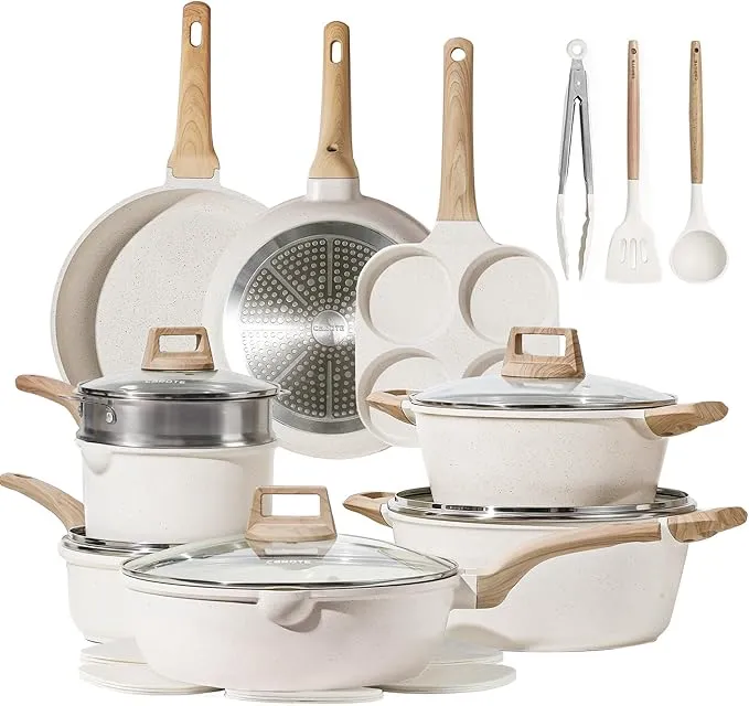 Figmint 21-Piece Nonstick Cookware Set