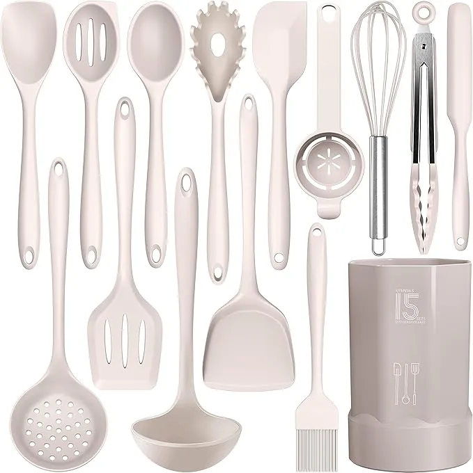 Figmint Silicone Cooking Utensils Set